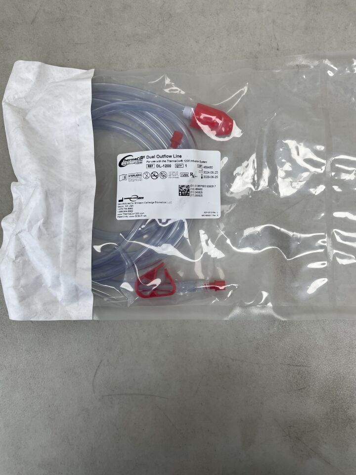 DL-1200 - SMISSONCARTLEDGE - ThermaCor 1200 Infusion System, Dual Line, (EA) - ( Expiry Date: 2029-06-25 )