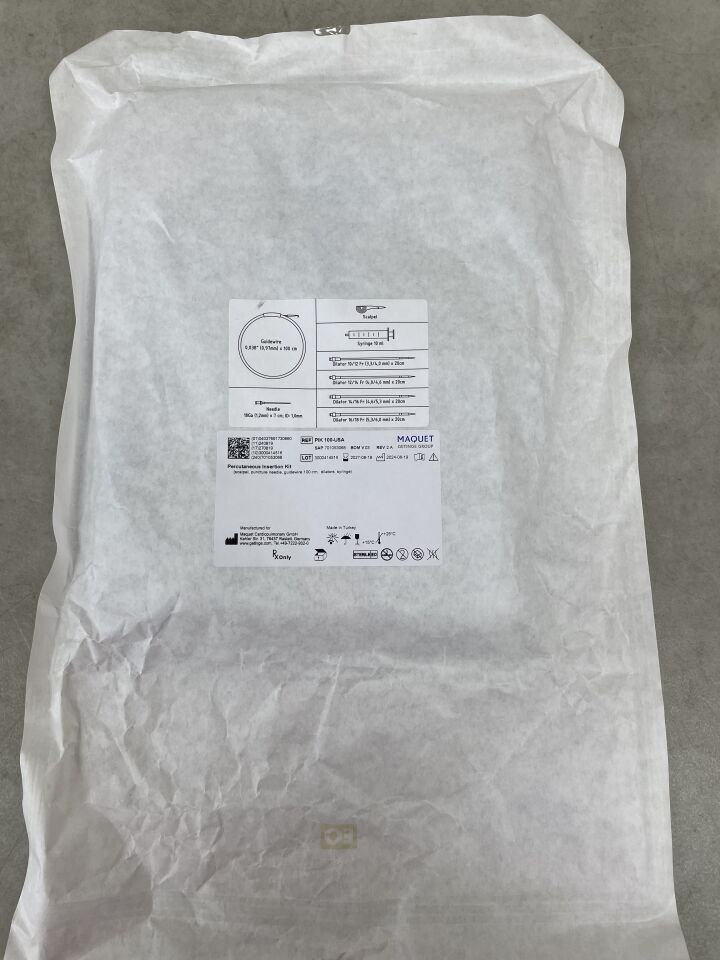 PIK 100-USA - MAQUET - Percutaneous Insertion Kit, 100cm, (EA) - ( Expiry Date: 2027-08-19 )