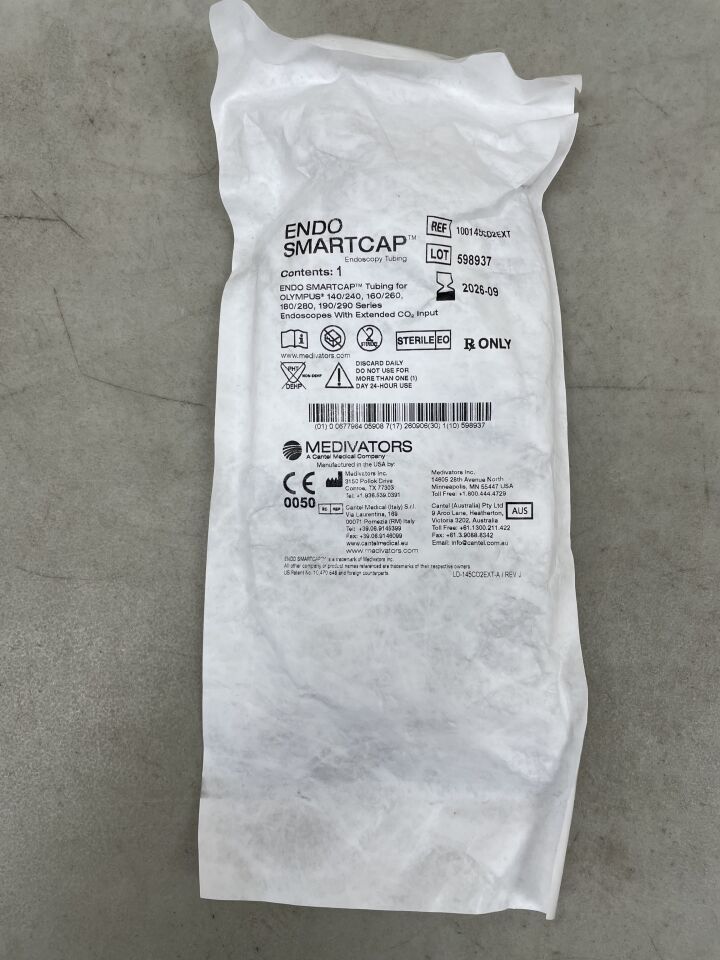 100145CO2EXT - MEDIVATORS - Endo Smartcap Endoscopy Tubing for Olympus 140/240, 160/260, 180/280, 190/290 series endoscopes, (EA) - ( Expiry Date: 2026-09-06 )