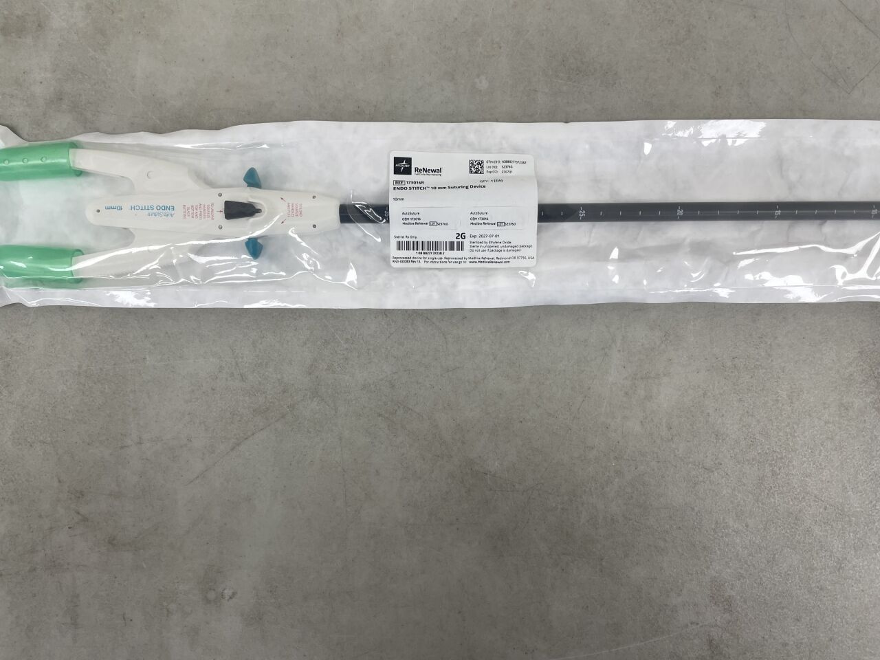173016R  -  MEDLINE  -  ETHICON Endo Stitch Device, 10mm (Reprocessed) , ( EA )  -  ( Expiry Date : 2027-07-01 )