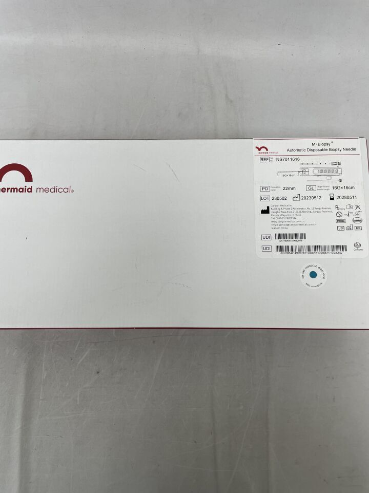 NS7011616 - MERMAID MEDICAL - M-Biopsy Automatic Biopsy Needle, 16G x 16cm, (BX/5) - ( Expiry Date: 2028-05-11 )