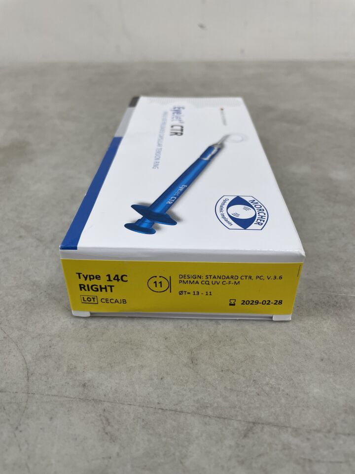 14C RIGHT V.3 - MORCHER - single-use pre-loaded capsular tension ring, (BX/1) - ( Expiry Date: 2029-02-28 )