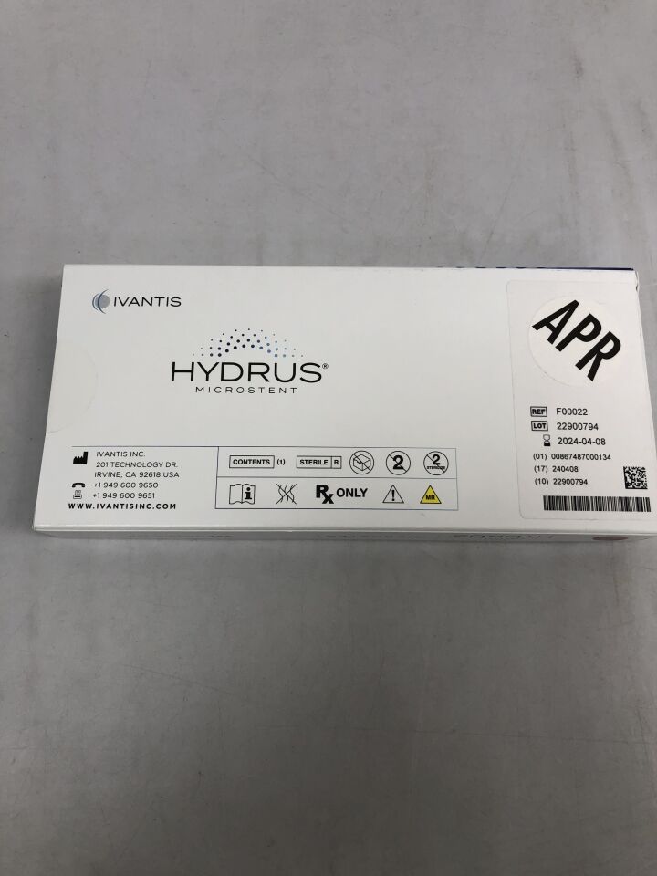 F00022 - ALCON - hydrus microstent, (BX/1) - ( Expiry Date: 2025-11-01 )