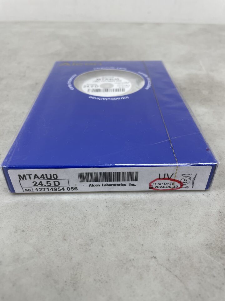 MTA4U0.245 - ALCON - Kelman Multiflex III Intraocular Lens, 24.5D, (BX/1) - ( Expiry Date: 2024-06-30 )