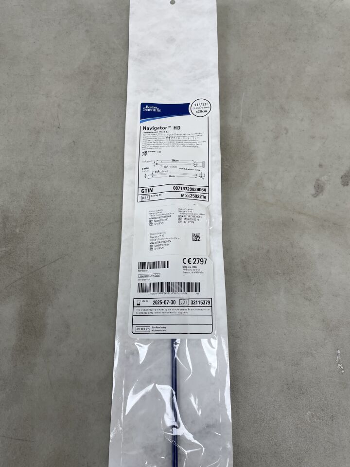 250221 - BOSTON SCIENTIFIC - Navigator HD Ureteral Access Sheath Set - 11Fr/13Fr x 28cm, (EA) - ( Expiry Date: 2025-07-30 )