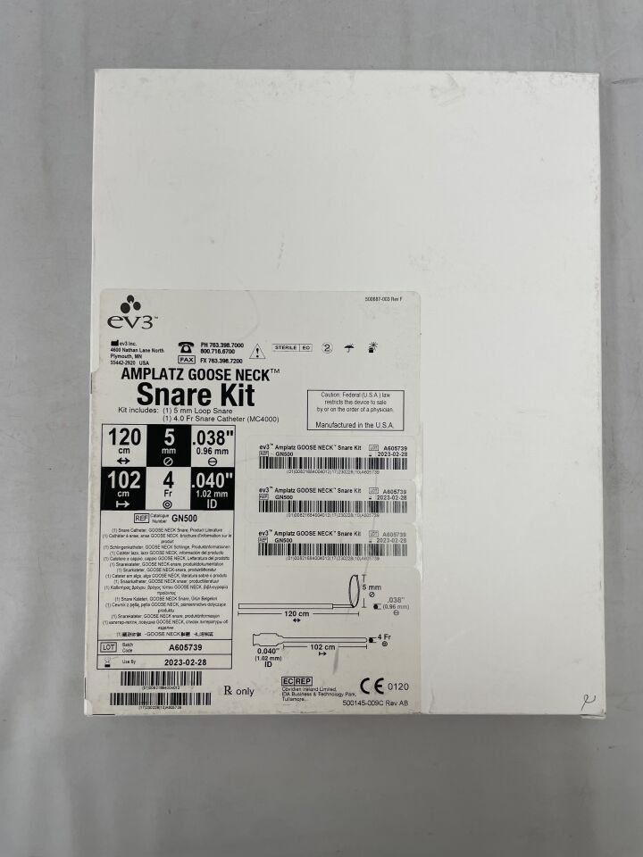 GN500 - EV3 - Amplatz Goose Neck Snare Kit, 5mm, (BX/1) - ( Expiry Date: 2024-10-29 )