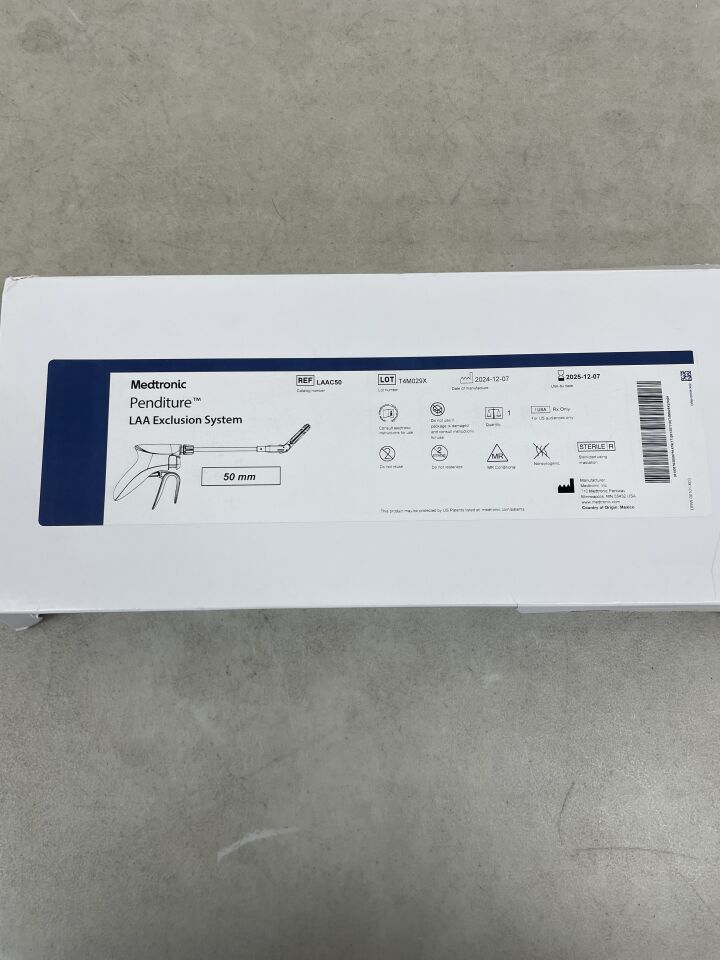 LAAC50 - MEDTRONIC - Penditure LAA Exclusion System, 50 mm Usable Length, (BX/1) - ( Expiry Date: 2025-12-07 )