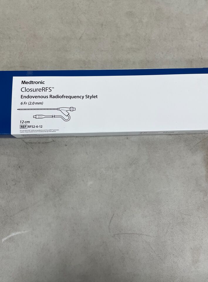 RFS2-6-12 - MEDTRONIC - Venefit ClosureRFS Stylet (VNUS) 6F x 12cm, (BX/1) - ( Expiry Date: 2025-02-02 )