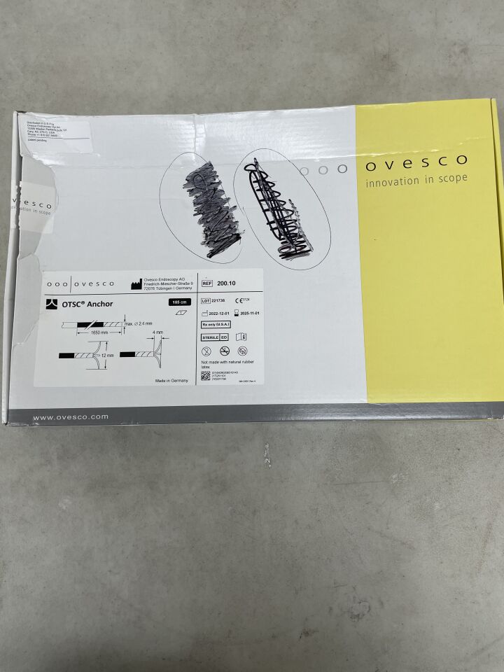 200.1 - OVESCO - OTSC Anchor 165cm, (BX/1) - ( Expiry Date: 2025-11-01 )