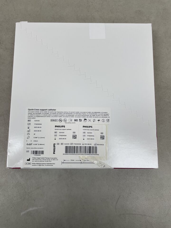 518-035 - PHILIPS - Quick-Cross Support Catheter, 0.018 in. Guidewire Compatibility, (BX/5) - ( Expiry Date: 2025-08-03 )