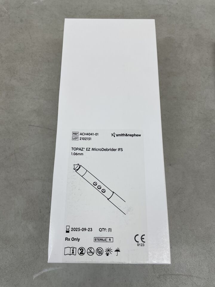 ACH4041-01 - SMITH & NEPHEW - Topaz EZ MicroDebrider Wand with IFS, 1.06 mm Size, (BX/1)