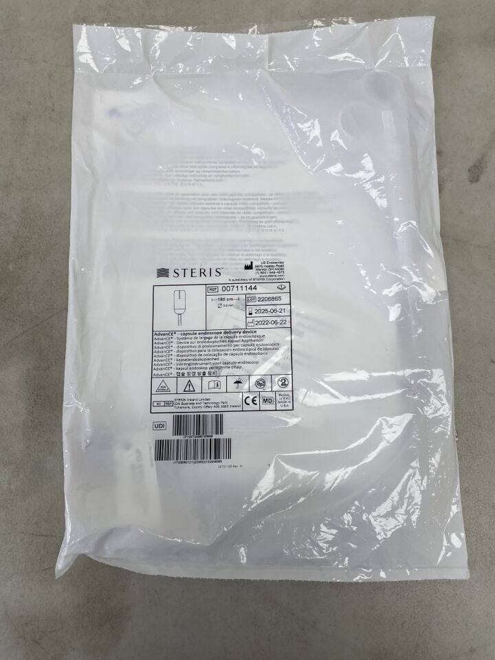 00711144 - STERIS - AdvanCE Capsule Endoscope Delivery Device, () - ( Expiry Date: 2025-06-21 )