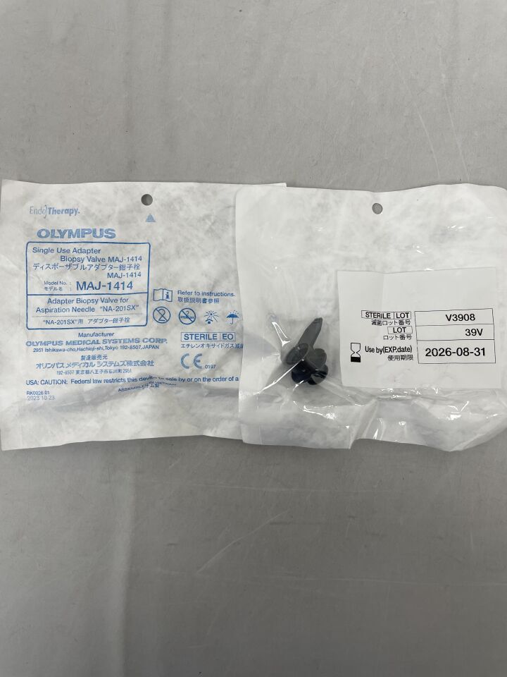 MAJ-1414 - OLYMPUS - Disposable Adapter Biopsy Valve, (EA) - ( Expiry Date: 2026-08-31 )