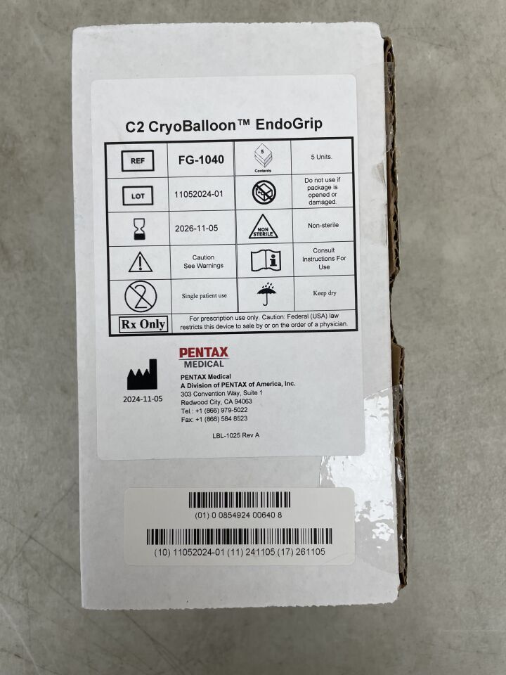 FG-1040 - PENTAX - CryoBalloon EndoGrip, (BX/5) - ( Expiry Date: 2026-11-05 )
