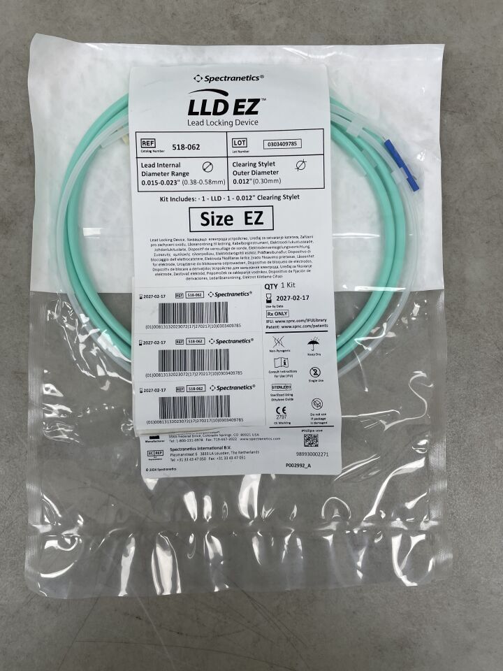 518-062 - SPECTRANETICS - LLD EZ Lead Locking Device, (EA) - ( Expiry Date: 2027-02-17 )