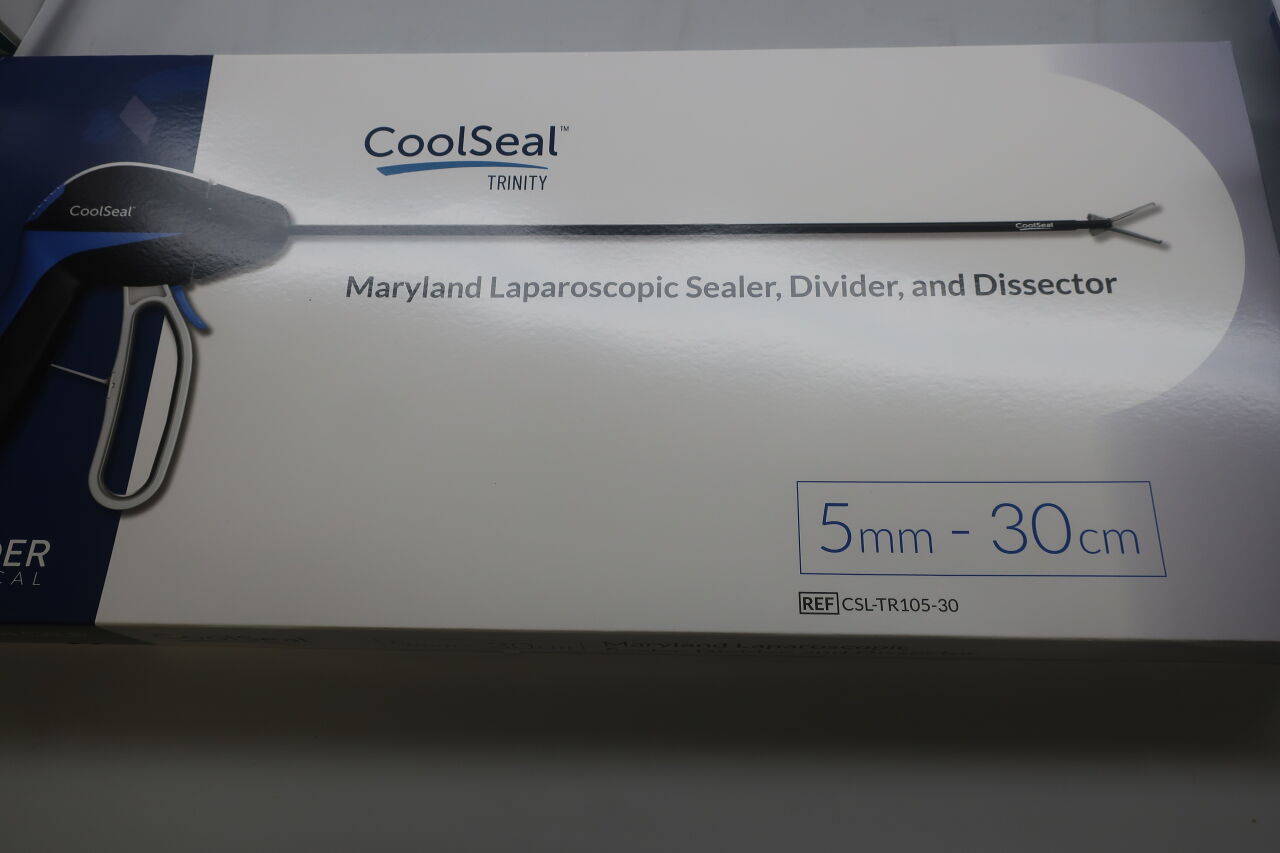 CSL-TR105-30 - BOLDER SURGICAL - CoolSeal Trinity Maryland Lap Sealer, Divider & Dissector 30cm, (BX/1) - ( Expiry Date: 2025-09-30 )