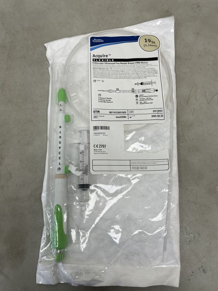 5558 - BOSTON SCIENTIFIC - Acquire Endoscopic Ultrasound Fine Needle Biopsy (FNB) Device - Flexible - 19Ga, (EA) - ( Expiry Date: 2025-12-31 )