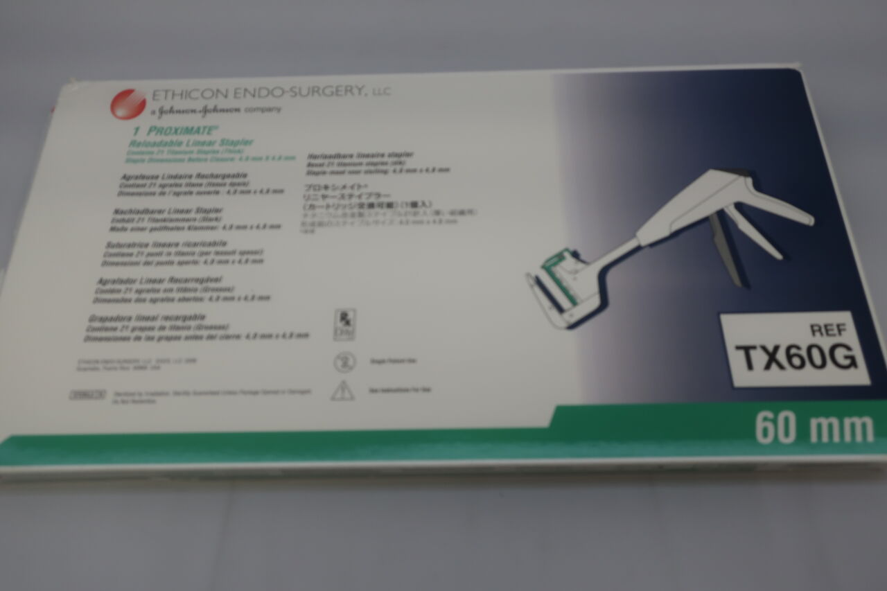 TX60G - ETHICON - Proximate Linear Stapler with Gold Reload, (BX/1) - ( Expiry Date: 2025-09-05 )