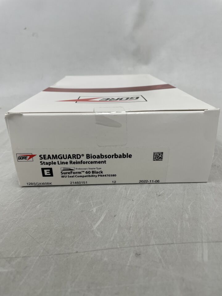 12BSGXI60BK - GORE - SeamGuard for SureForm 60 Black, (BX/12) - ( Expiry Date: 2026-01-11 )