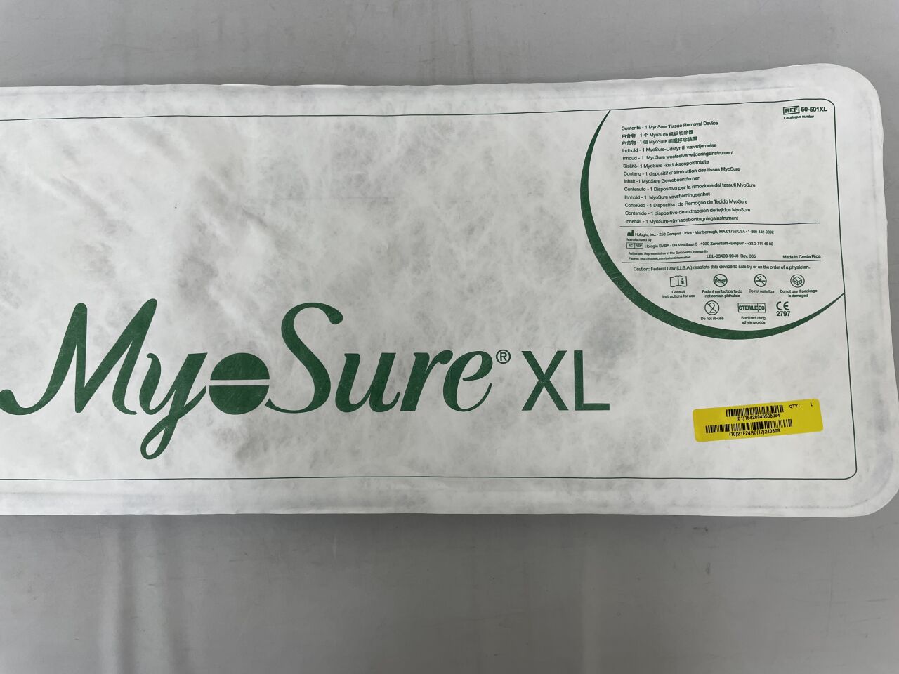 50-501XL - HOLOGIC - MyoSure XL Tissue Removal Device, (EA) - ( Expiry Date: 2025-08-17 )