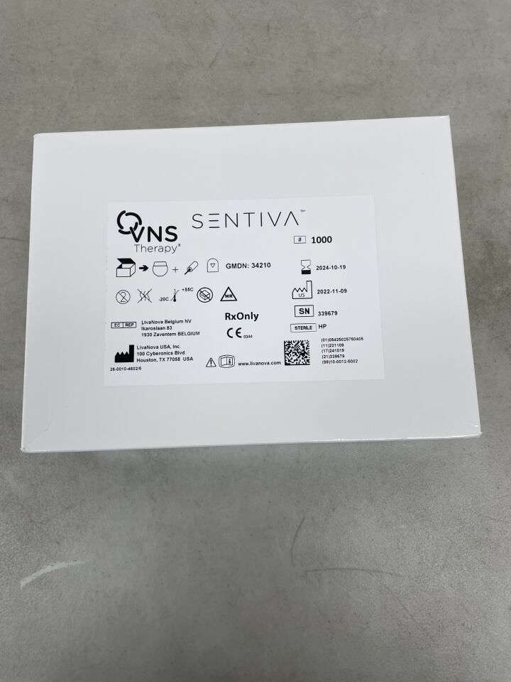 1000 - LIVANOVA - VNS Therapy SenTiva Model 1000 Pulse Generator, (BX/1) - ( Expiry Date: 2025-10-31 )