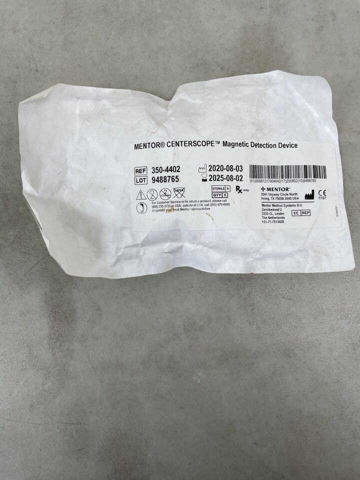 350-4402 - MENTOR - CENTERSCOPE Magnetic Detection Device, (EA) - ( Expiry Date: 2025-07-31 )