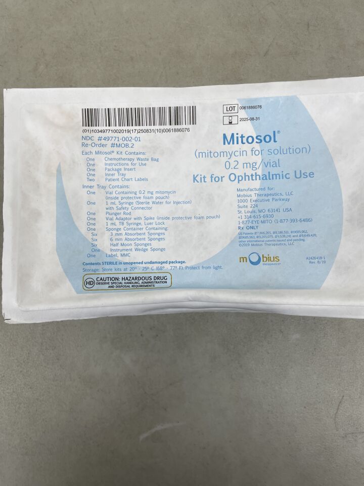 49771-002 - MOBIUS THERAPEUTICS - Mitosol Kit, 0.2mg, (EA) - ( Expiry Date: 2025-09-30 )