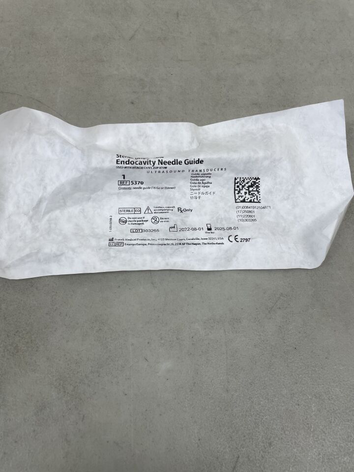 5370 - PROTEK MEDICAL - Disposable Endocavity Needle Guide, (EA) - ( Expiry Date: 2025-08-07 )
