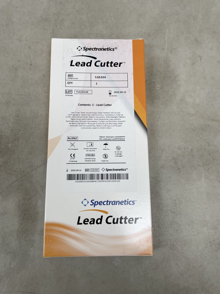518-024 - SPECTRANETICS - Lead Cutter For use with Lead Locking Device, (BX/1) - ( Expiry Date: 2025-07-24 )