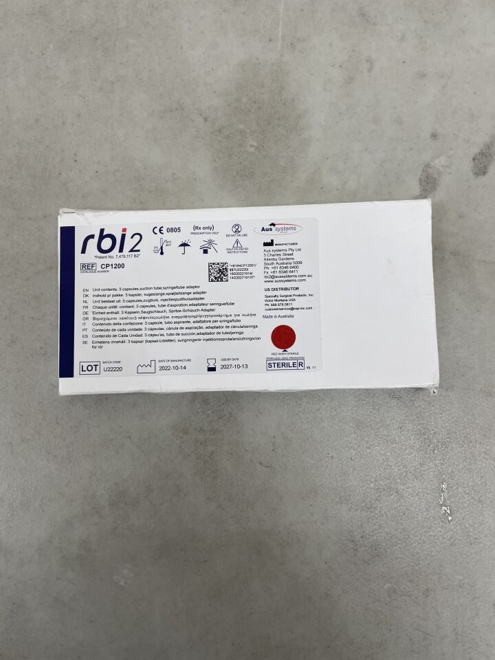 CP1200 - AUS SYSTEMS - RBI2, (BX/1) - ( Expiry Date: 2027-10-13 )