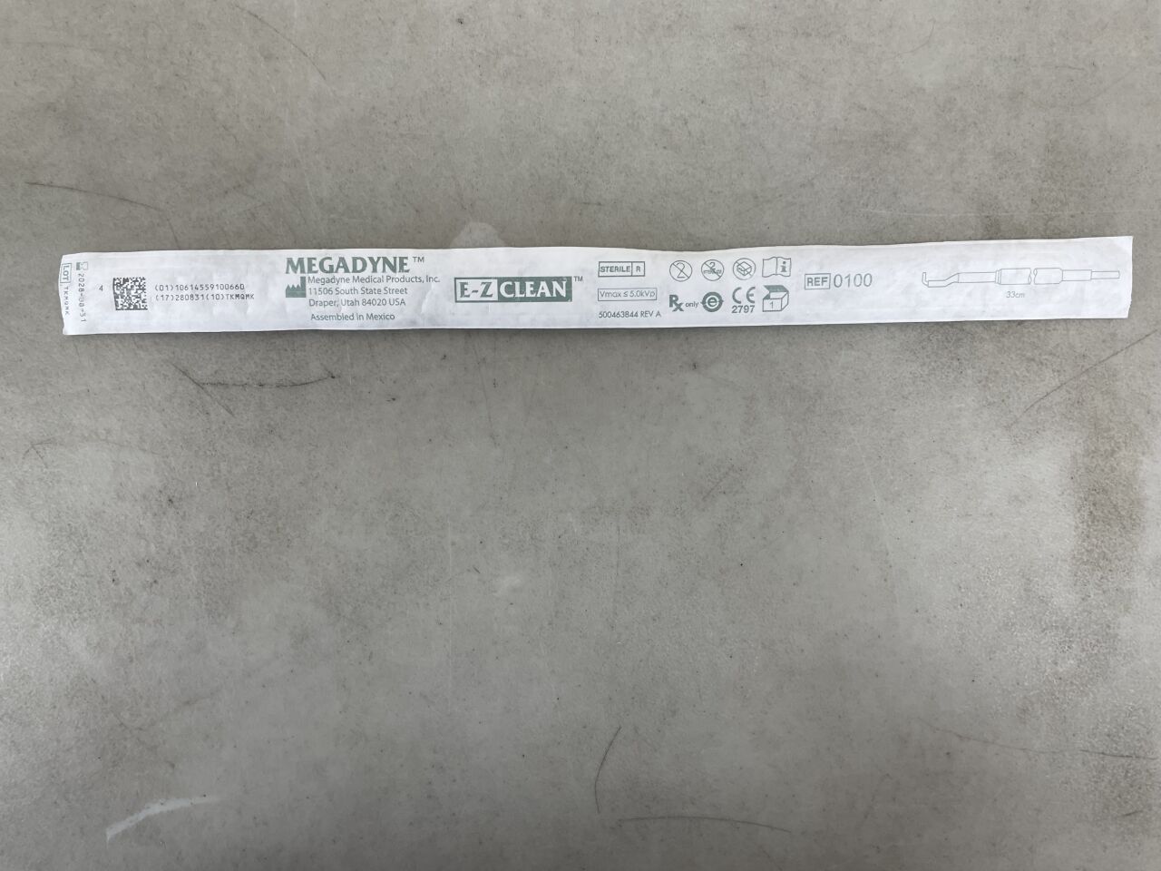 100 - MEGADYNE - Megadyne E-Z Clean Coated Stainless Steel Sterile L-Hook Tip Electrode, (EA) - ( Expiry Date: 2028-08-31 )
