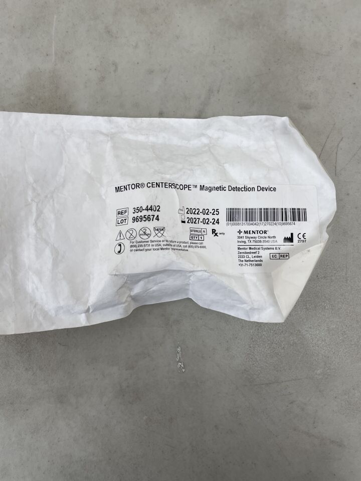 350-4402 - MENTOR - CENTERSCOPE Magnetic Detection Device, (EA) - ( Expiry Date: 2027-02-24 )