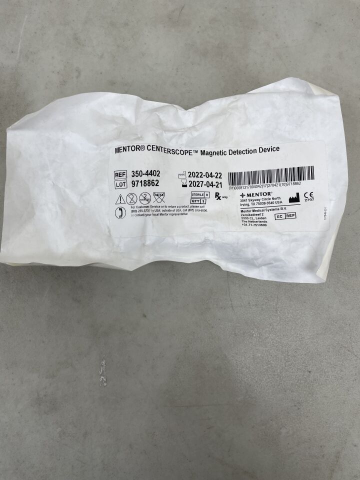 350-4402 - MENTOR - CENTERSCOPE Magnetic Detection Device, (EA) - ( Expiry Date: 2027-04-21 )