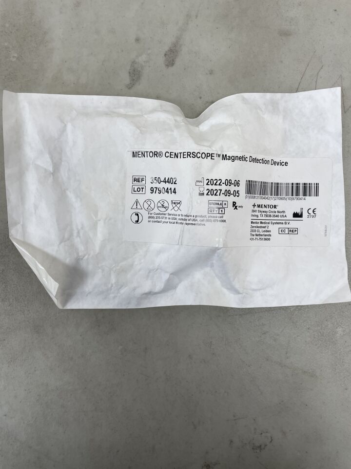 350-4402 - MENTOR - CENTERSCOPE Magnetic Detection Device, (EA) - ( Expiry Date: 2027-09-05 )