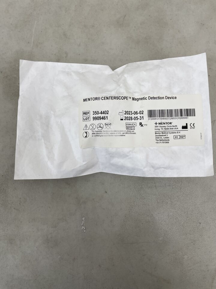 350-4402 - MENTOR - CENTERSCOPE Magnetic Detection Device, (EA) - ( Expiry Date: 2028-05-31 )