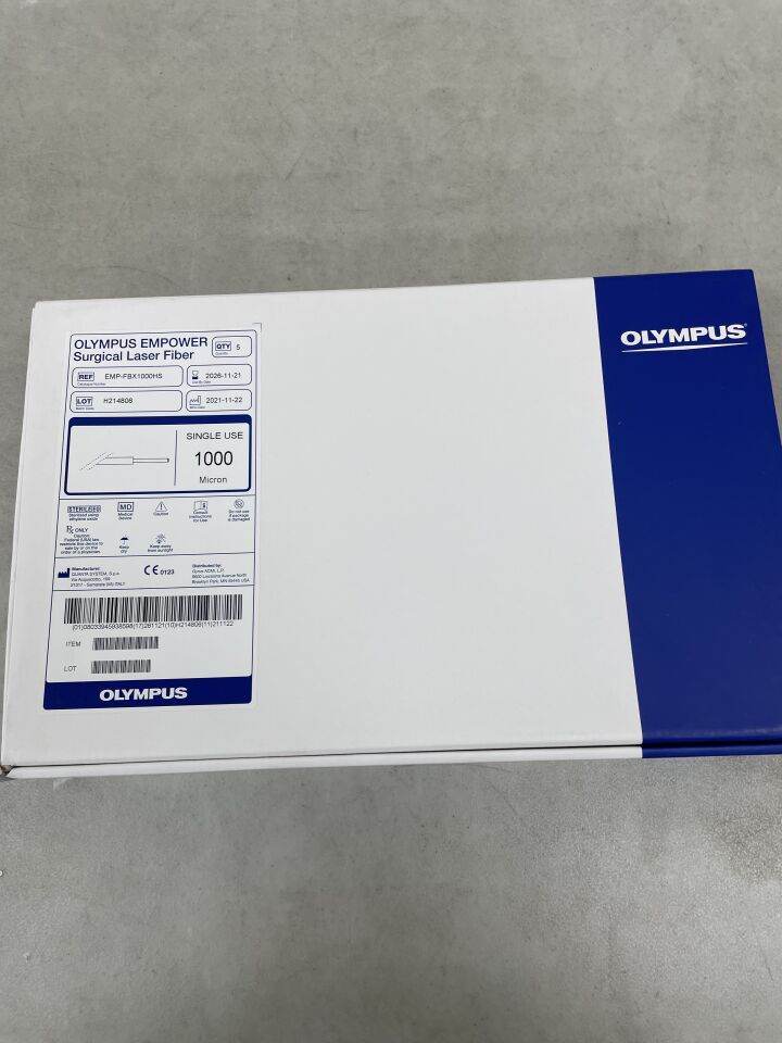 EMP-FBX1000HS - OLYMPUS - Empower Surgical Laser Fiber, 1000 Micron, (BX/5) - ( Expiry Date: 2026-11-21 )
