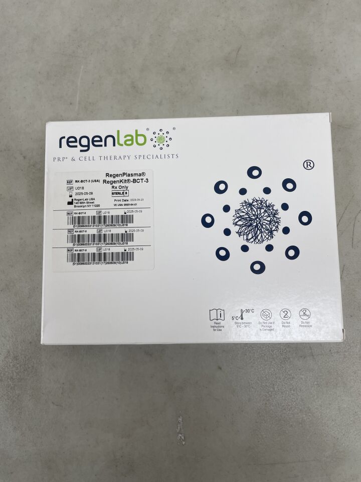 RK-BCT-3 - REGENLAB - RegenPlasma Blood Cell Therapy, (BX/1) - ( Expiry Date: 2026-05-12 )