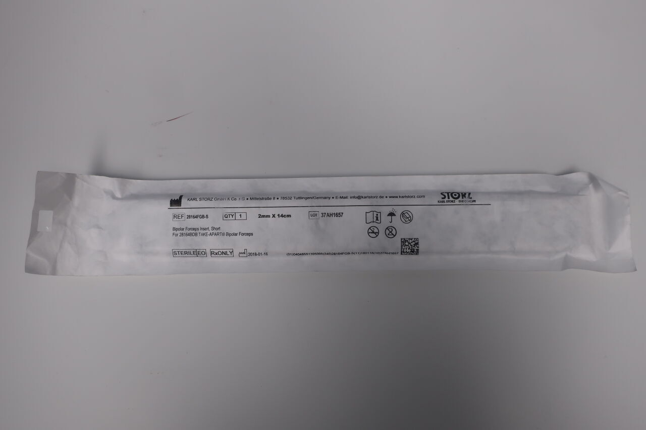 28164FGB-S - KARL STORZ -  bipolar forceps insert, sterile, (EA) - ( Expiry Date: N/A )