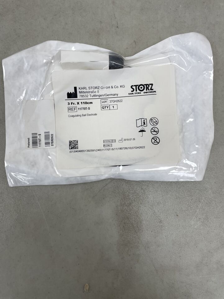 11770T-S - STORZ - Coagulating Ball Electrode 3F x 110cm, (EA) - ( Expiry Date: 2099-12-31 )