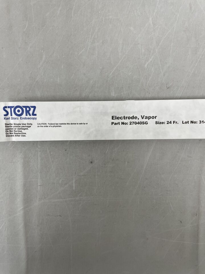 27040SG - STORZ - Vapor Electrode, 24Fr, (EA) - ( Expiry Date: 2099-12-31 )