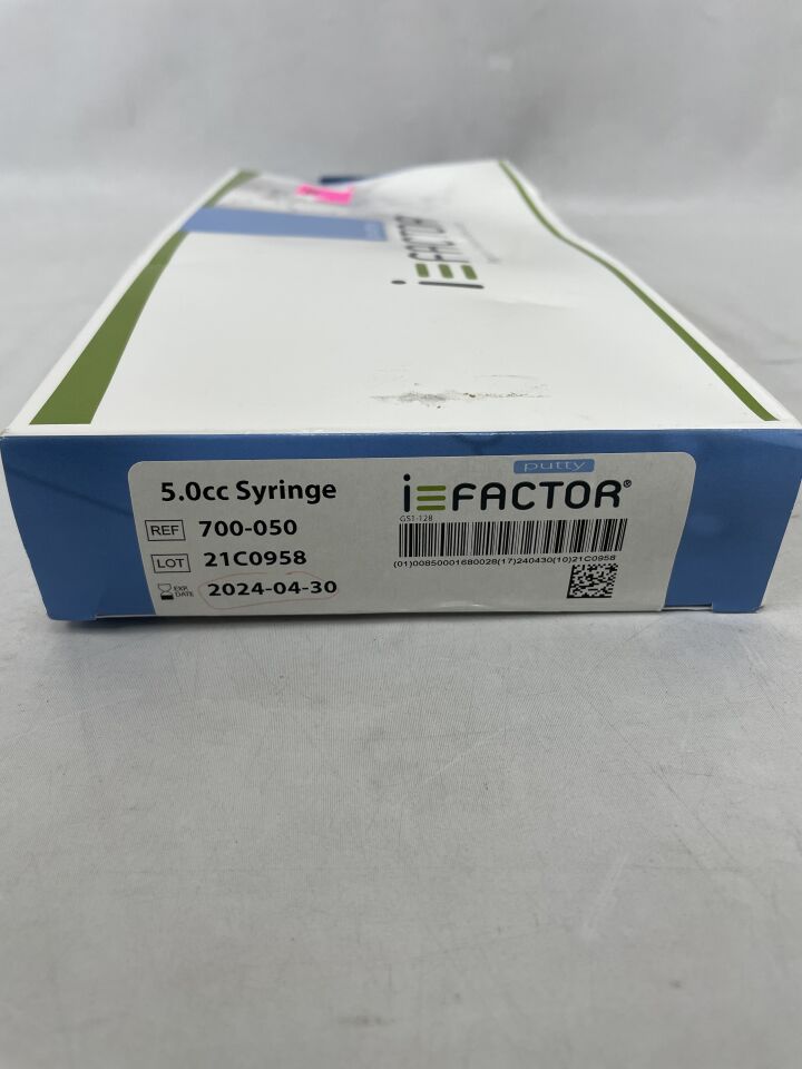 700-050 - CERAPEDICS - I-Factor Peptide Enhanced Bone Graft Putty, 5cc, (BX/1) - ( Expiry Date: 2026-02-28 )