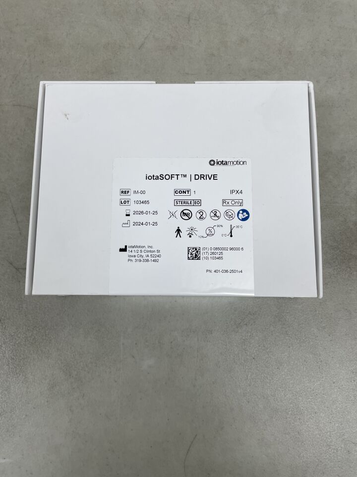 IM-00 - IOTAMOTION - iotaSOFT Drive Unit for Robotic-Assisted Surgery for Cochlear Implants, (BX/1) - ( Expiry Date: 2026-01-25 )