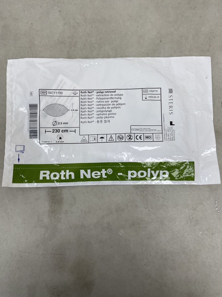711150 - STERIS - Roth Net Retriever, Polyp 230cm, (EA) - ( Expiry Date: 2025-05-10 )