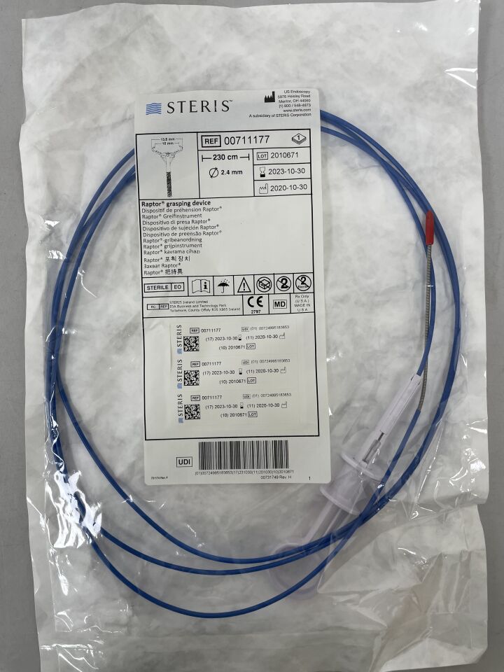 00711177 - STERIS - Raptor Grasping Device 2.4mm x 230cm, () - ( Expiry Date: 2025-12-22 )