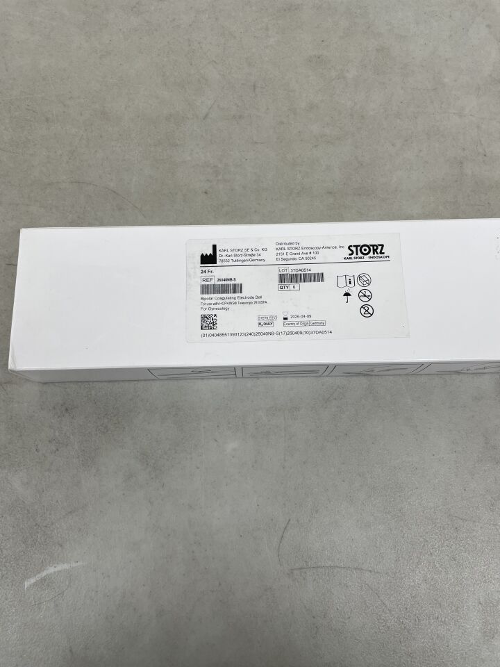 26040NB-S - STORZ - Bipolar Coagulating/Vaporizing Electrode, 26 Fr Size, Yellow, (BX/6) - ( Expiry Date: 2026-04-09 )