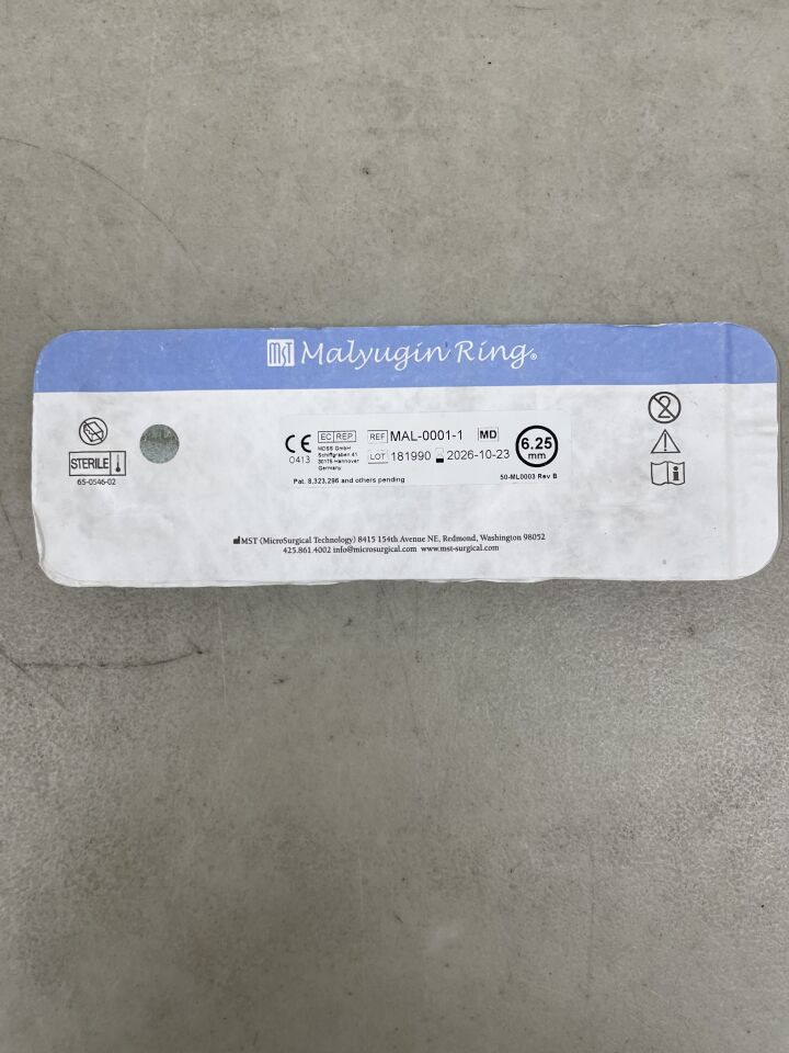 MAL-0001-1 - MST - Malyugin Ring System 6.25mm, (EA) - ( Expiry Date: 2026-10-23 )