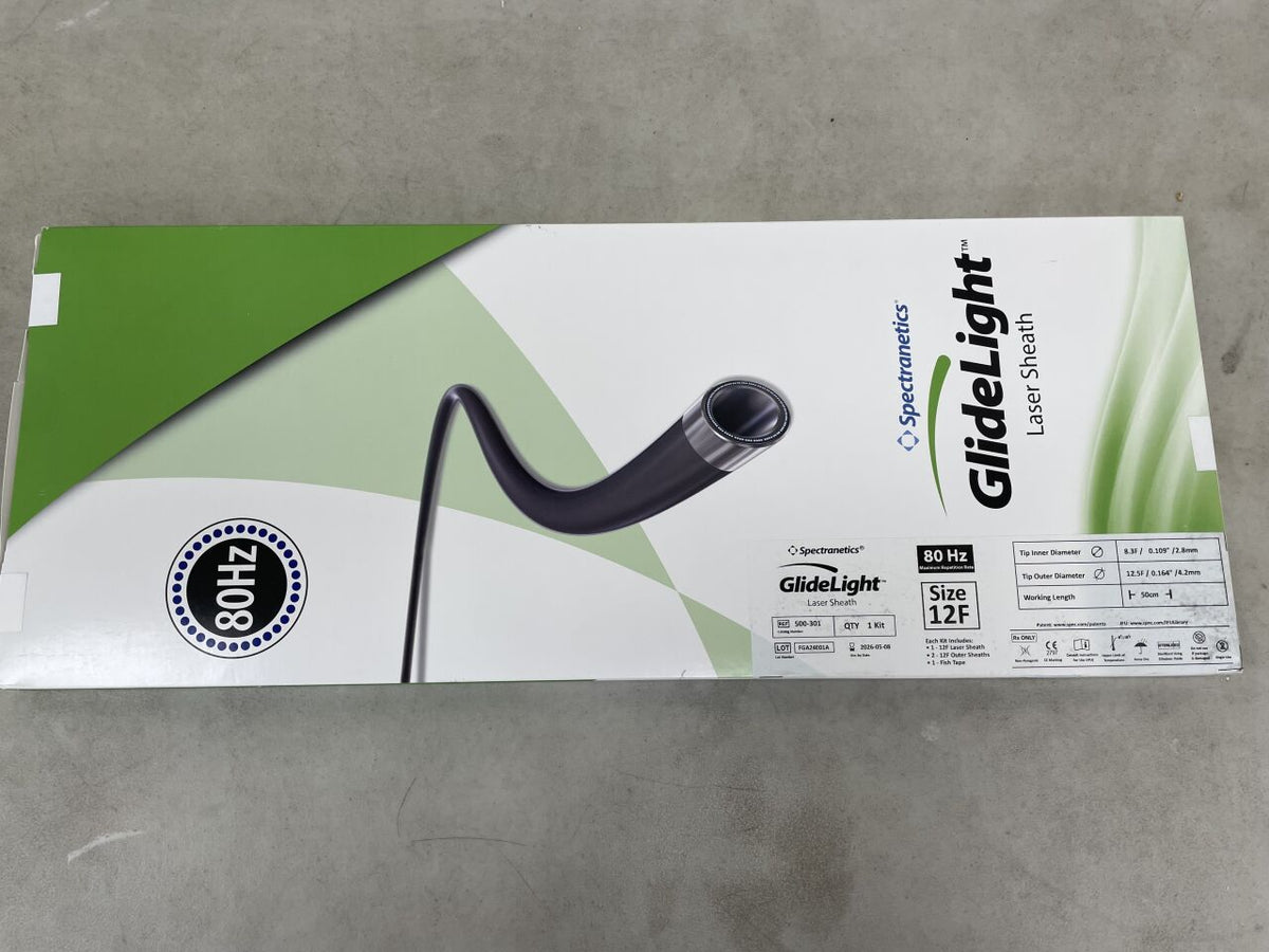 500-301 - SPECTRANETICS - GlideLight Laser Sheath, 12 Fr x 50 cm Working Length, (BX/1)