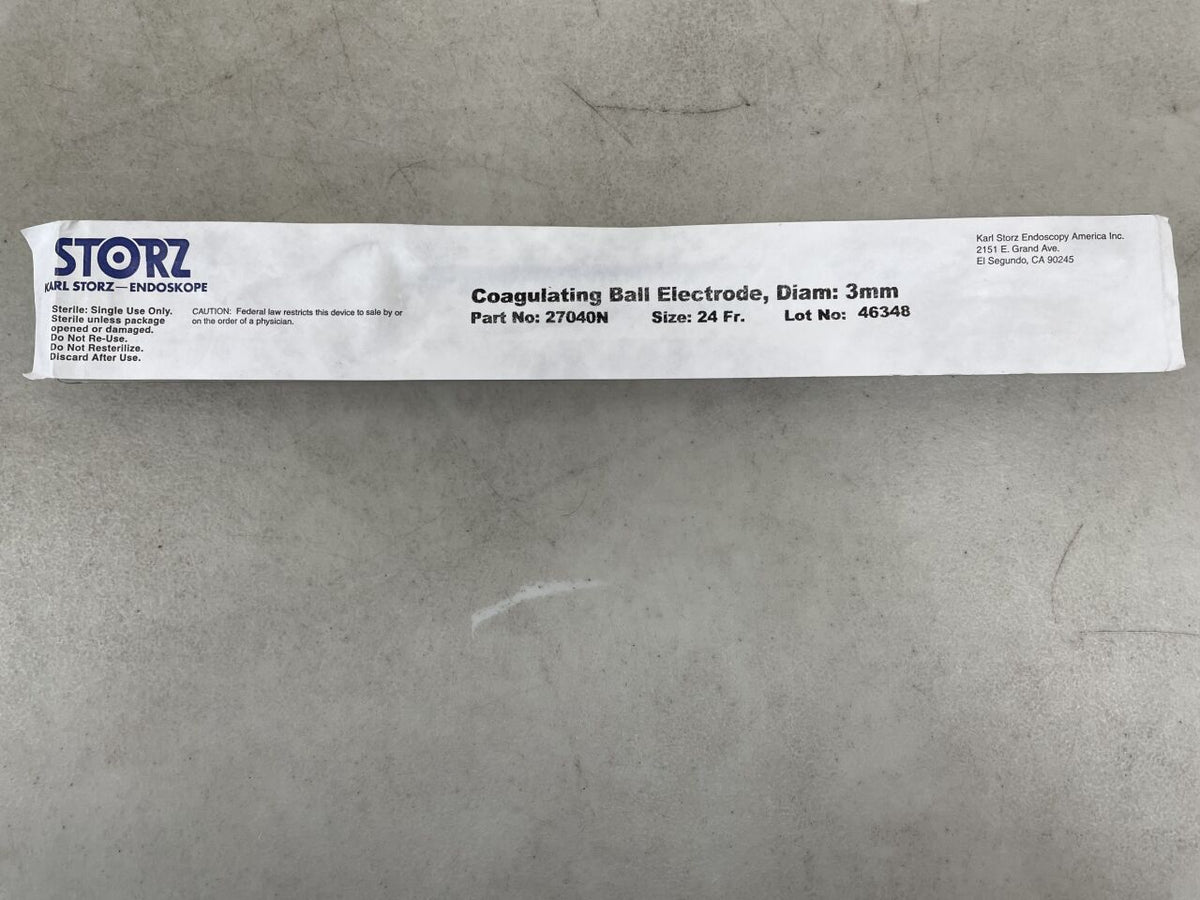 27040N - STORZ - Monopolar Coagulating Electrode, 3 mm dia., (EA)