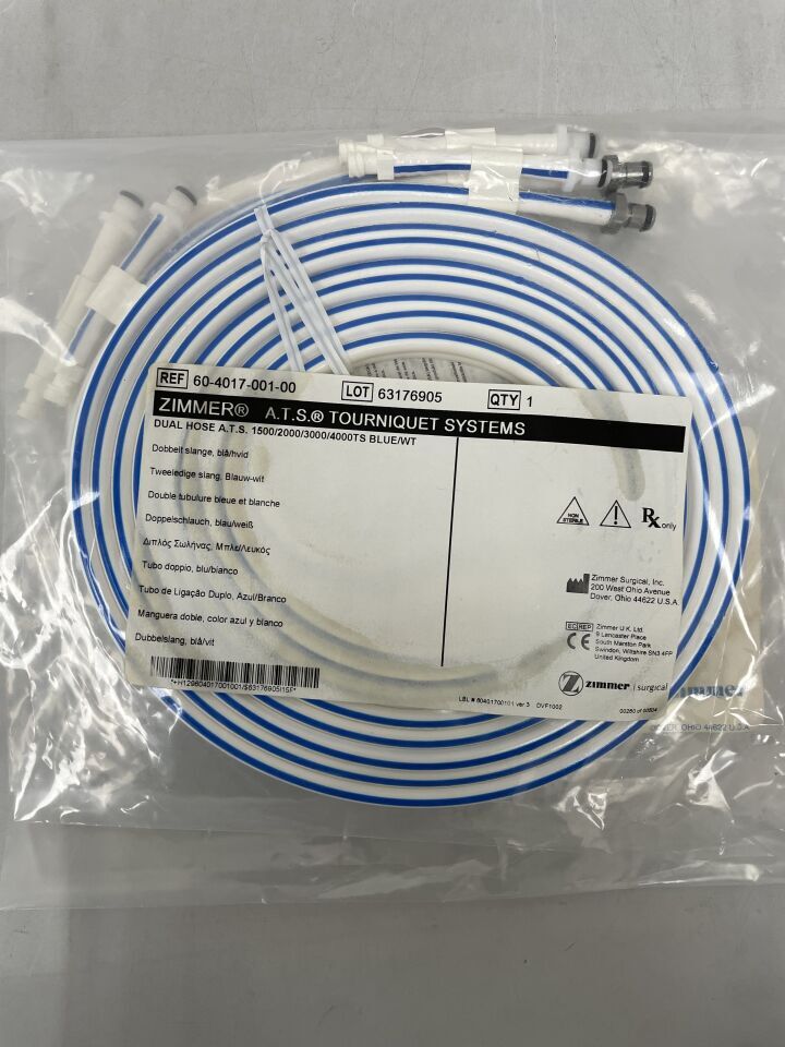 60-4017-001-00  -  ZIMMER  -  ATS Tourniquet Systems Dual Hose ATS , ( EA )  -  ( Expiry Date : 2099-12-31 )