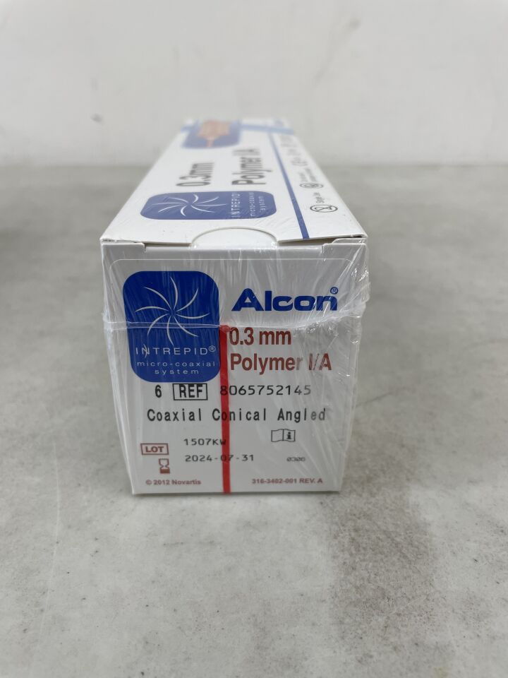 8065752145 - ALCON - Intrepid 0.3mm Polymer I/A, Conical Angled, (BX/6) - ( Expiry Date: 2024-07-31 )
